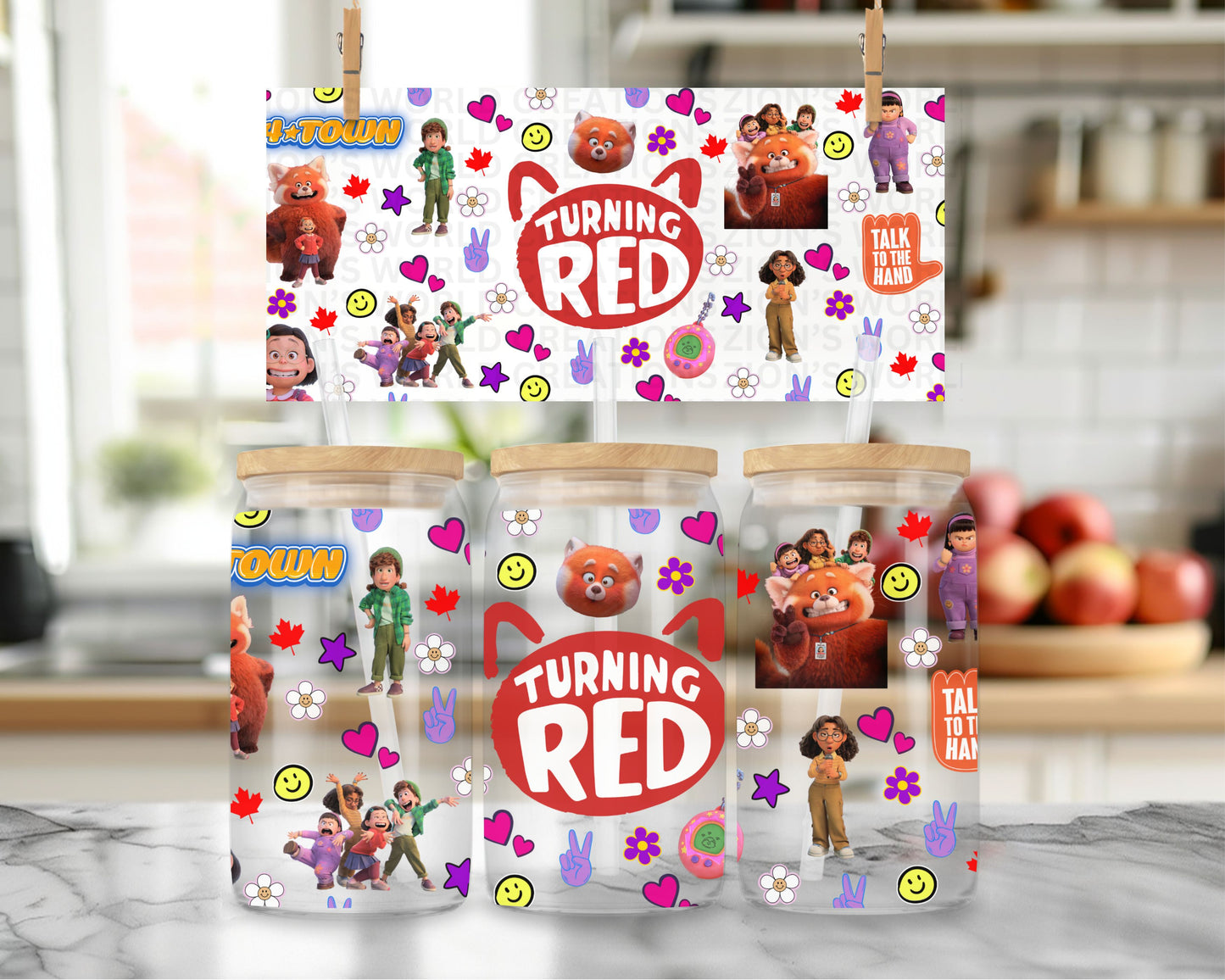 TURNING RED