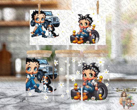 BETTY BOOP JEEP