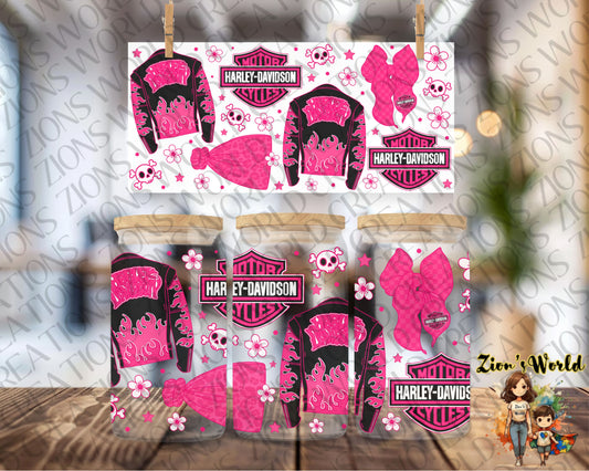 PINK HARLEY DAVIDSON