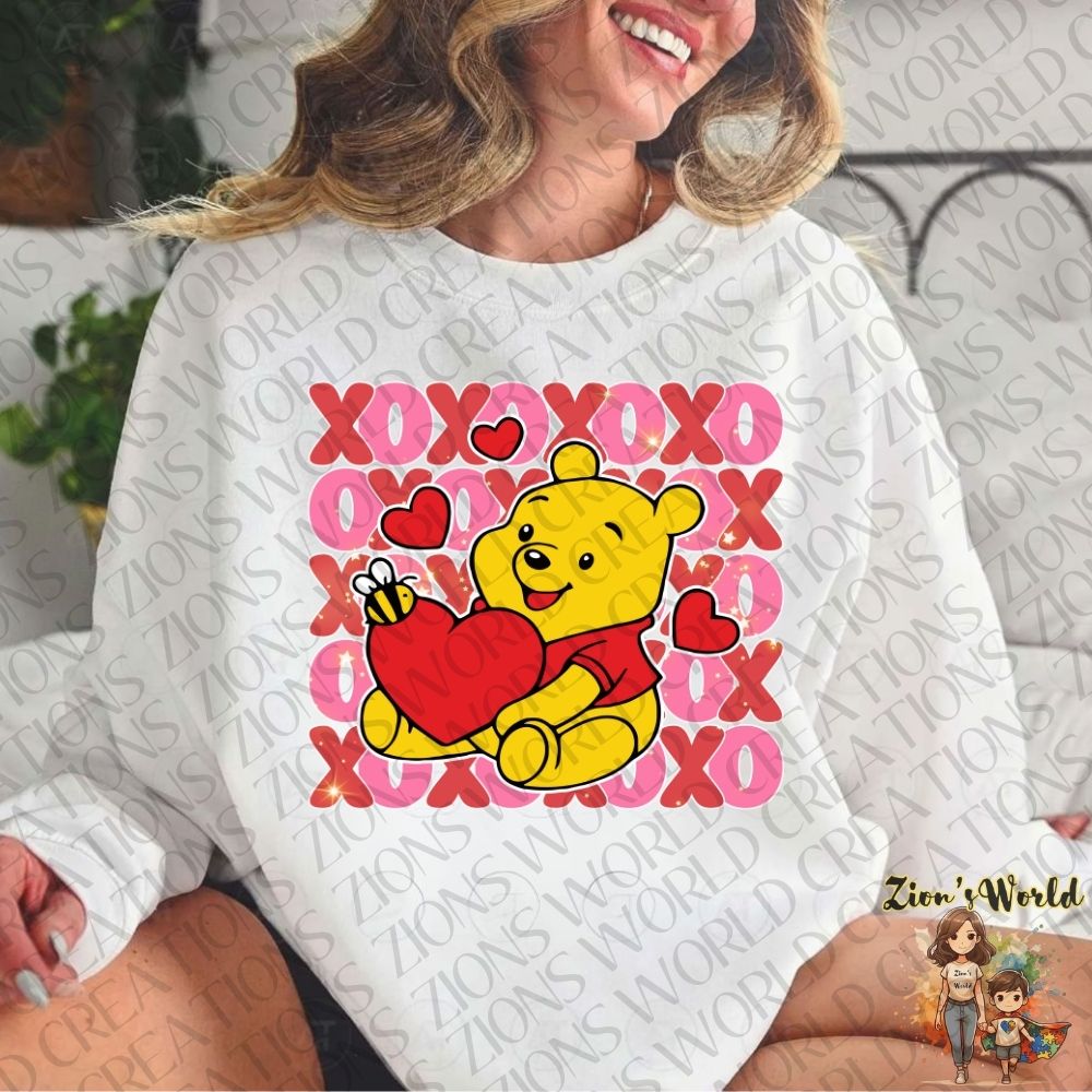 WINNIE THE POOH XOXO DTF