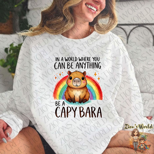 BE A CAPYBARA DTF