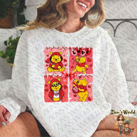 VALENTINE POOH DTF