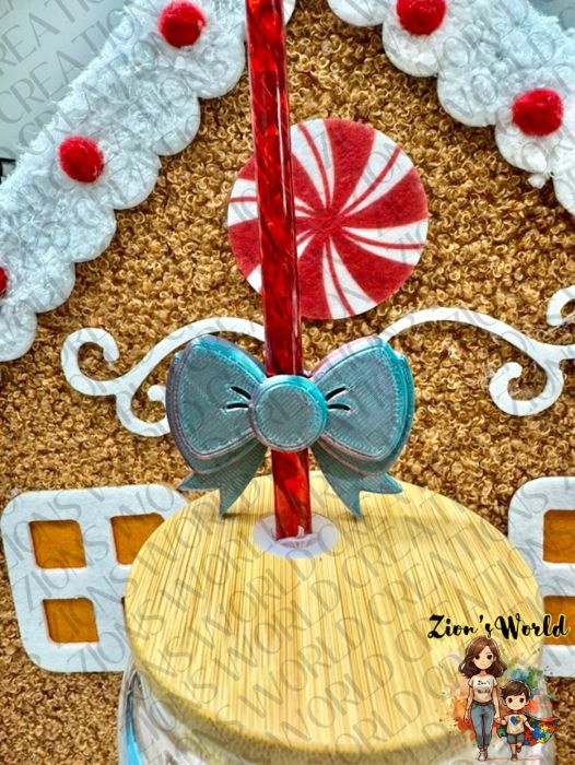 HALOGRAPHIC BOW TOPPERS (SET OF 12)