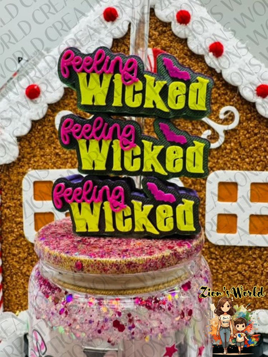 WICKED STRAW TOPPERS (SET OF 12)