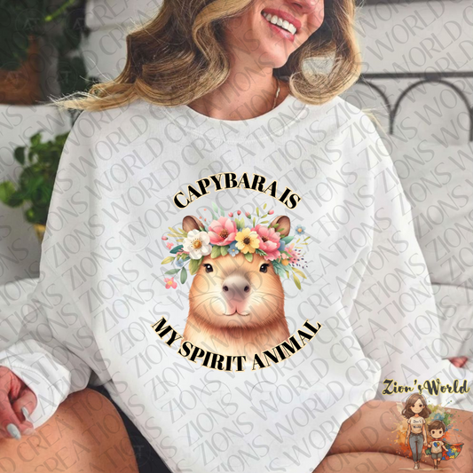 CAPYBARA SPIRIT ANIMAL DTF