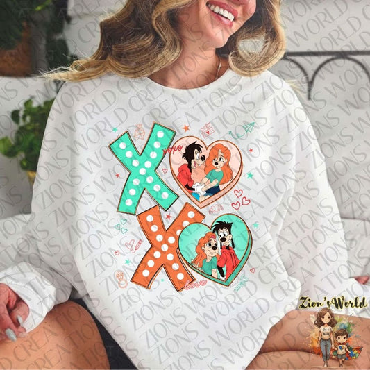 X HEART MAX & ROXANNE DTF
