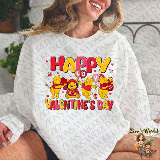 HAPPY VALENTINE,S DAY POOH DTF