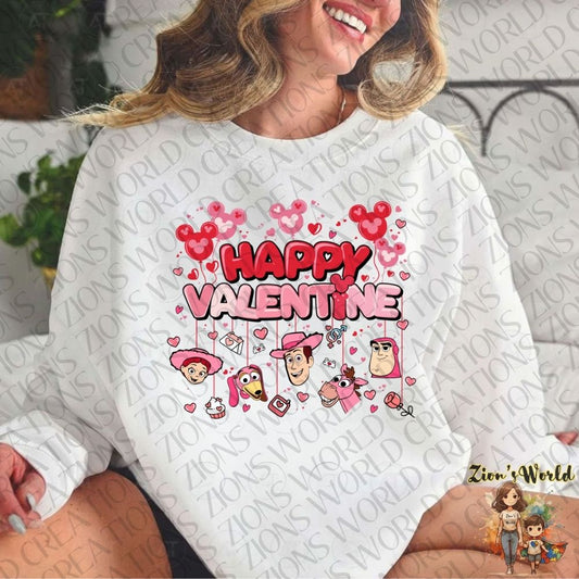 HAPPY VALENTINES TOY STORY DTF