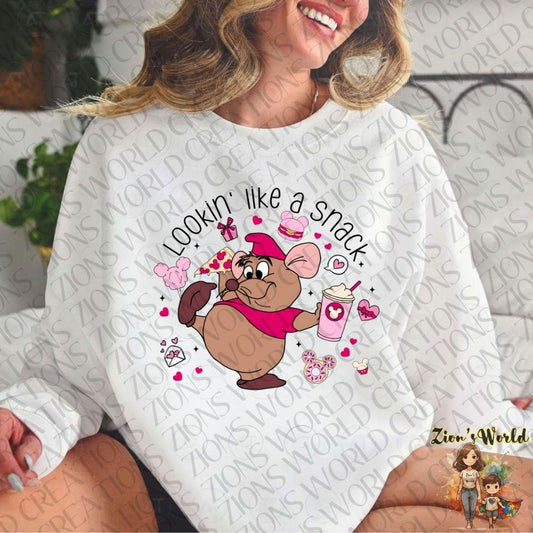 VALENTINES GUS LOOKIN' LIKE A SNACK DTF