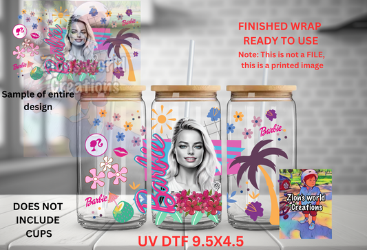 Margot Robbie Beach Barbie