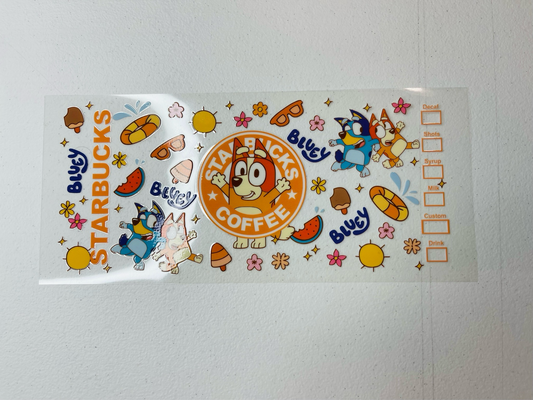 Bluey Orange Starbeez