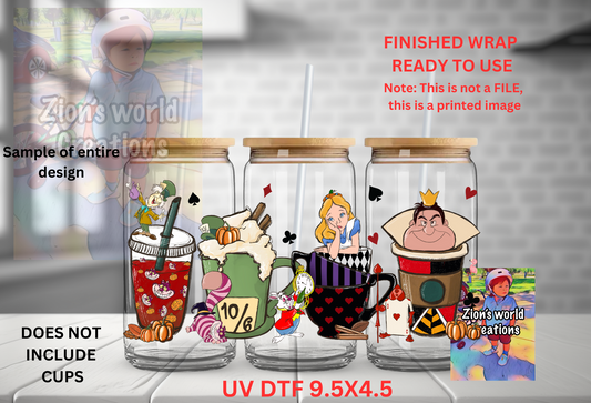 Alice in wonderland drinks