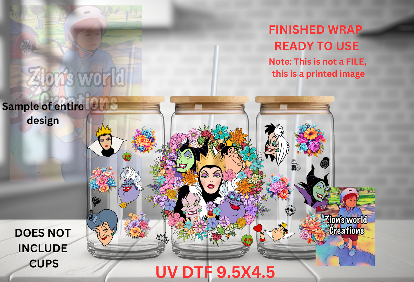 Evil Queen Floral
