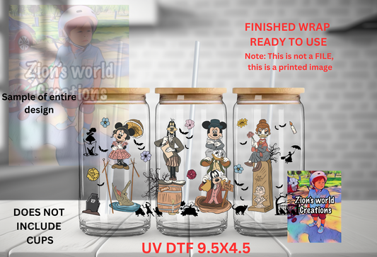Mickey, Minnie, Daisy, Goofy