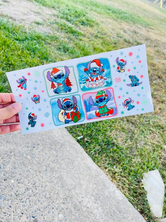 Stitch holiday portrait