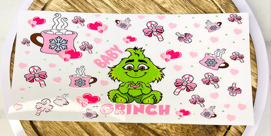 baby grinch hot cocoa (EXCLUSIVE)