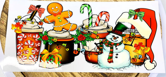 gingerbread man drinkies