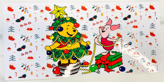 pooh xmas tree