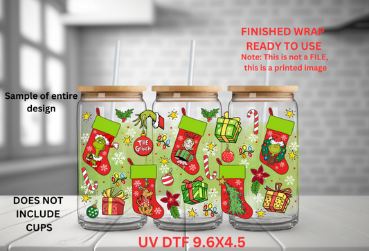 Grinch xmas stockings
