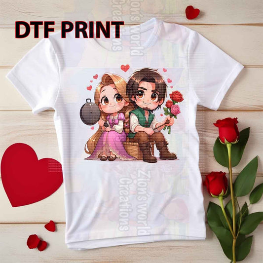 Tangled DTF