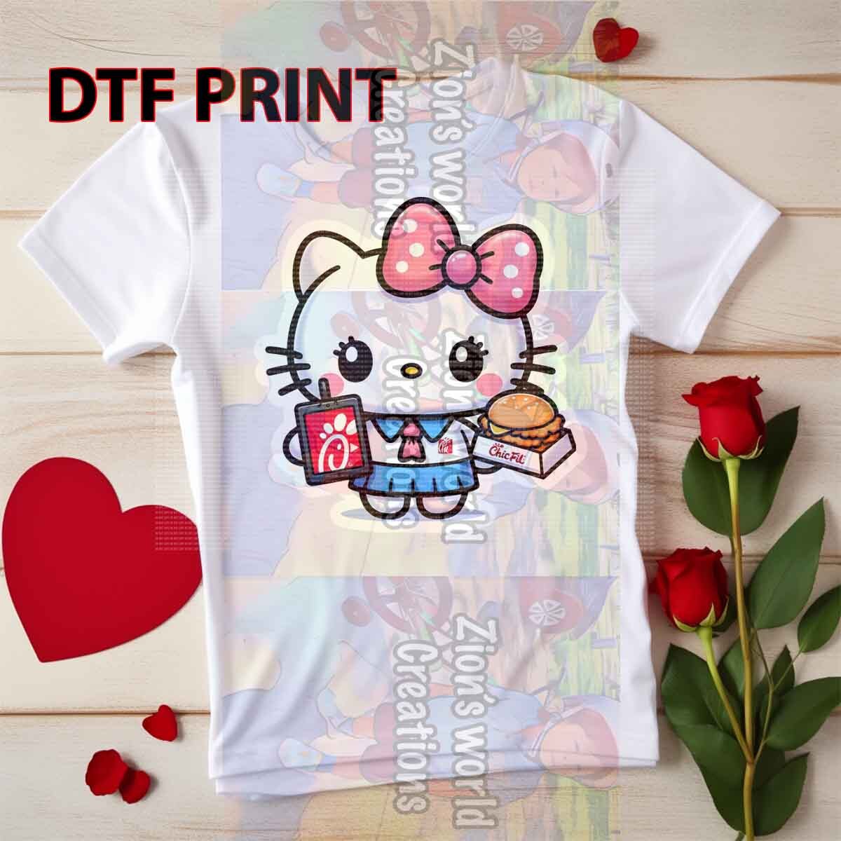 Kitty Chick Fil A DTF