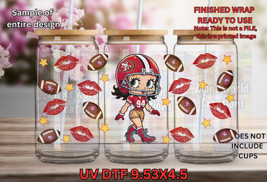 Betty Boop 49ers (EXCLUSIVE)
