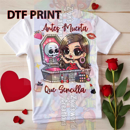 Antes Muerta que sencilla DTF
