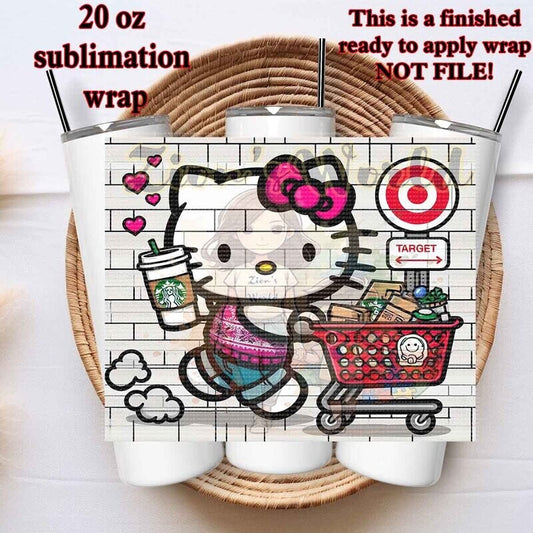 Target Kitty Sublimation