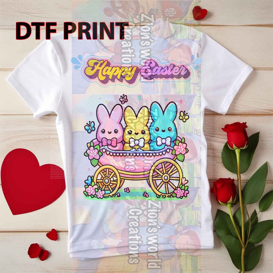 Peeps Easter DTF