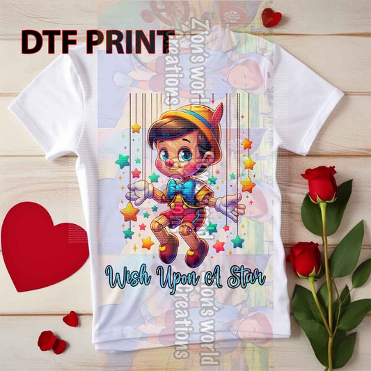 Pinocchio DTF