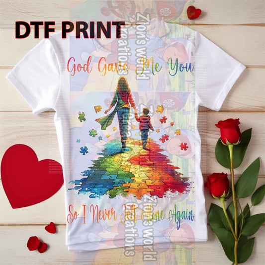 God Gave Me You DTF