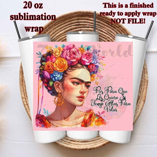 Frida Kahlo Alas para volar SUB
