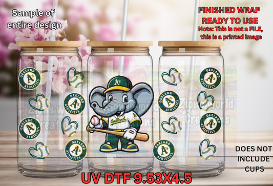 Oakland Stomper A's WRAP