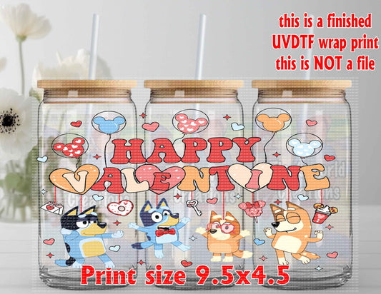 BLUE RETRO VALENTINE