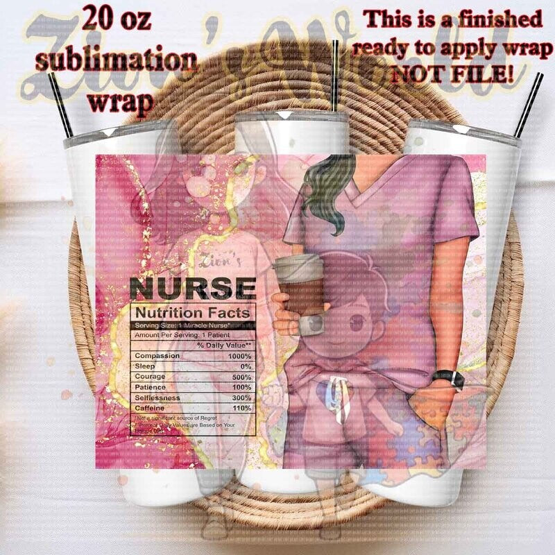 NURSE PINK MARBLE
