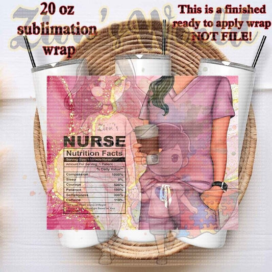 NURSE PINK MARBLE