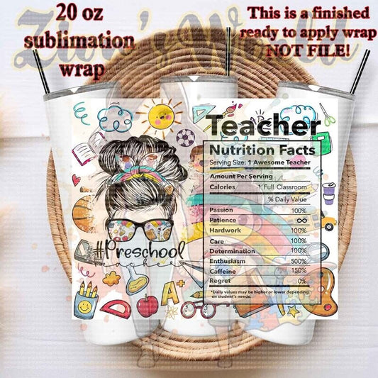 PRESCHOOL TEACHER