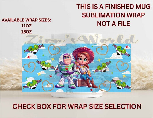 BUZZ AND JESSIE MUG