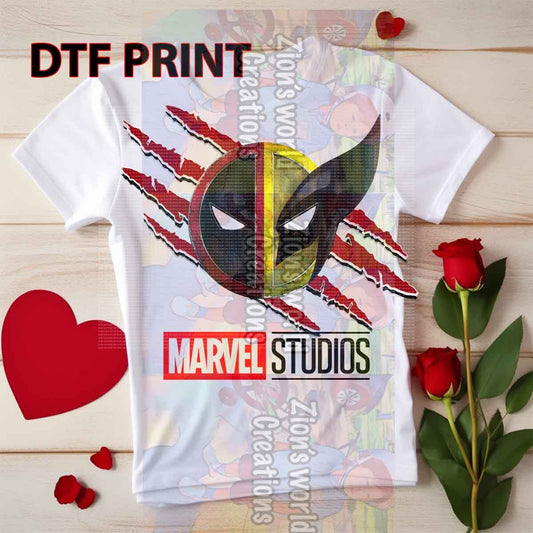 FACES DEADPOOL WOLVERINE