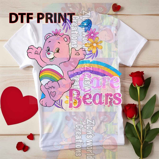 PINK CAREBEAR DTF