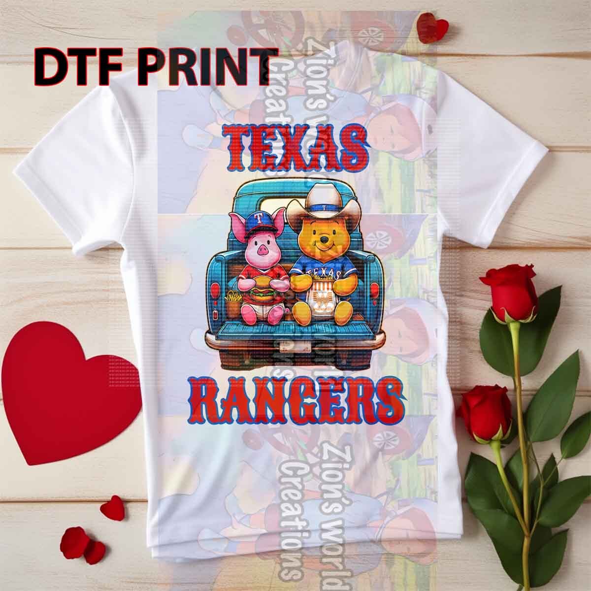 TEXAS RANGERS POOH DTF