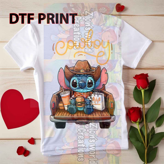 STITCH VAQUERO DTF