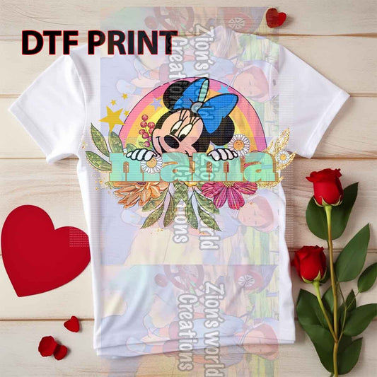GLITTER MOM DTF