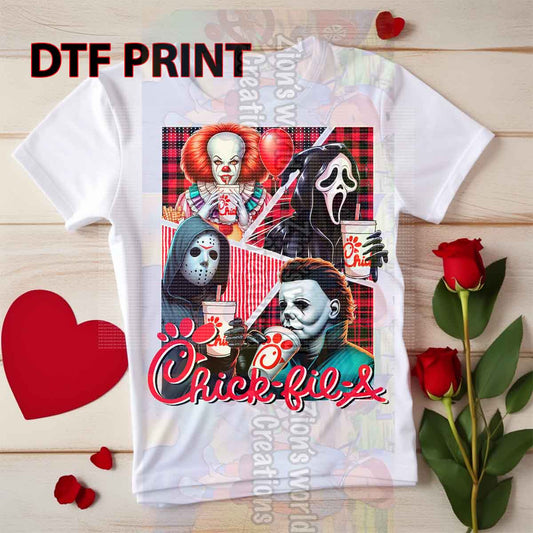SCARY CHICK FIL A DTF