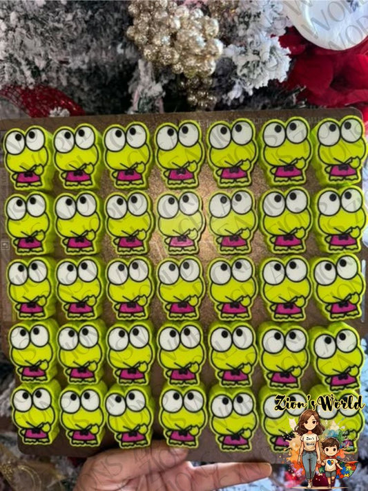 KEROPPI STRAW TOPPERS (SET OF 12)