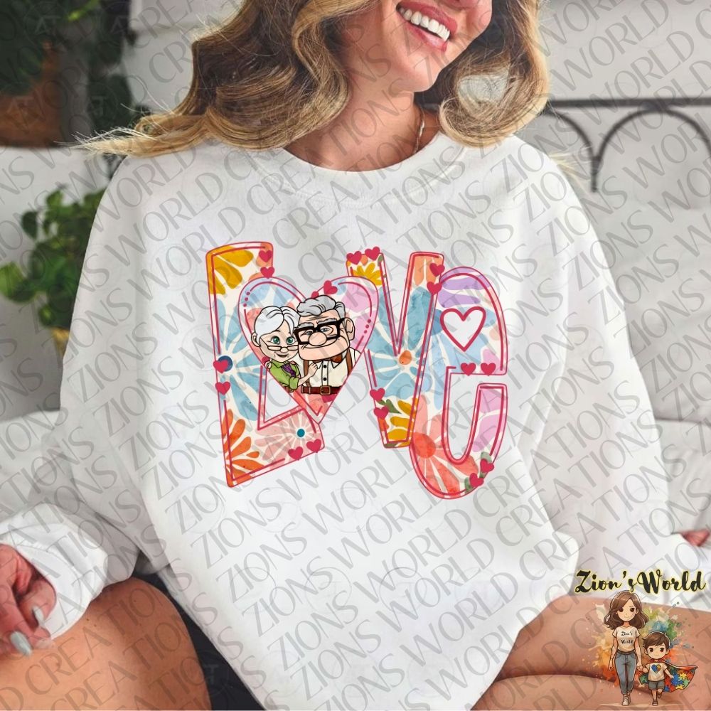 LOVE CARL & ELLIE DTF