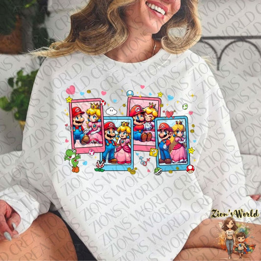 MARIO LOVE CARDS DTF