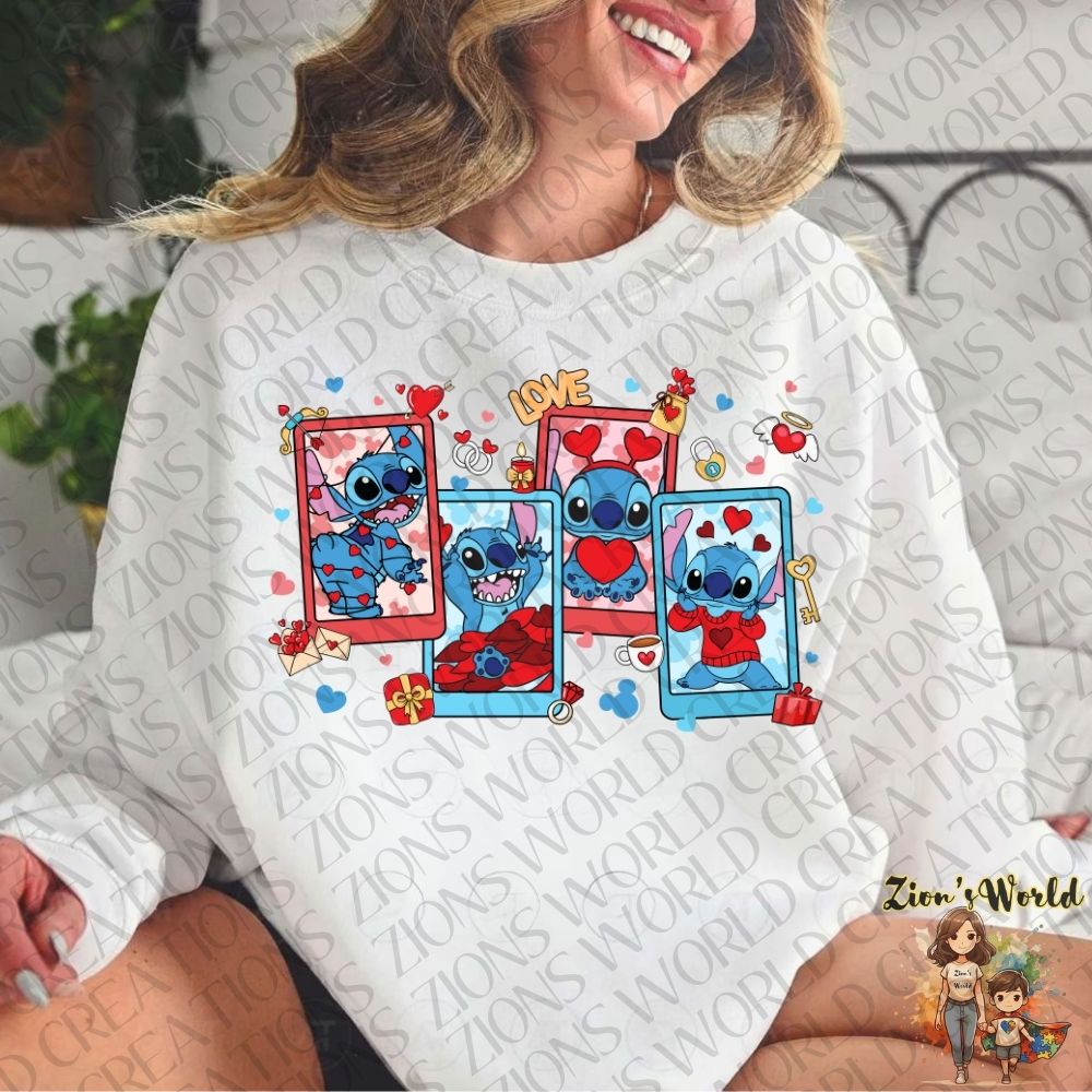 STITCH LOVE CARDS DTF