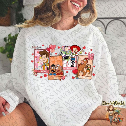 TOY STORY XOXO LOVE FOREVER BE MINE DTF