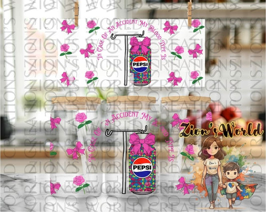 BLOOD TYPE PEPSI (EXCLUSIVE